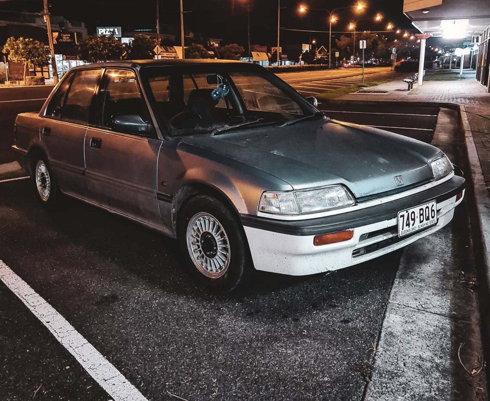 My 1989 Honda civic, fueled by twin CV carbs